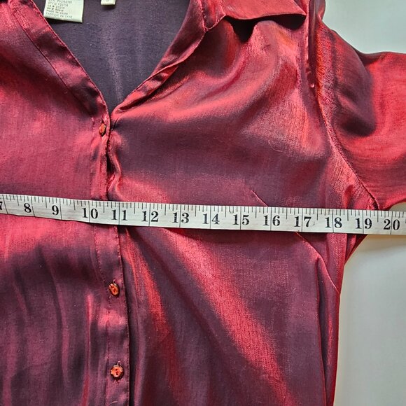 Vintage Mixage Button Blouse - Picture 2 of 7